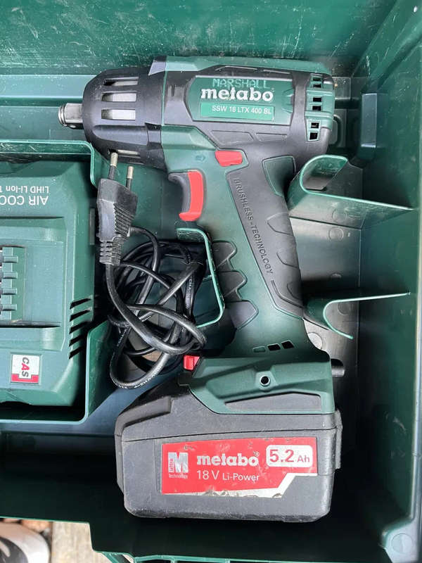 Metabo cordless Impact wrench