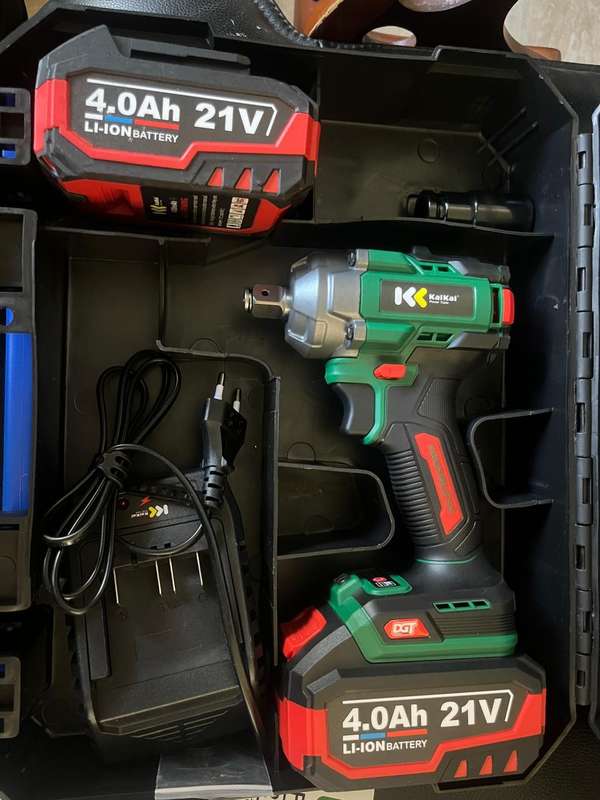 21v Cordless Brushless Impact Wrench 1/2