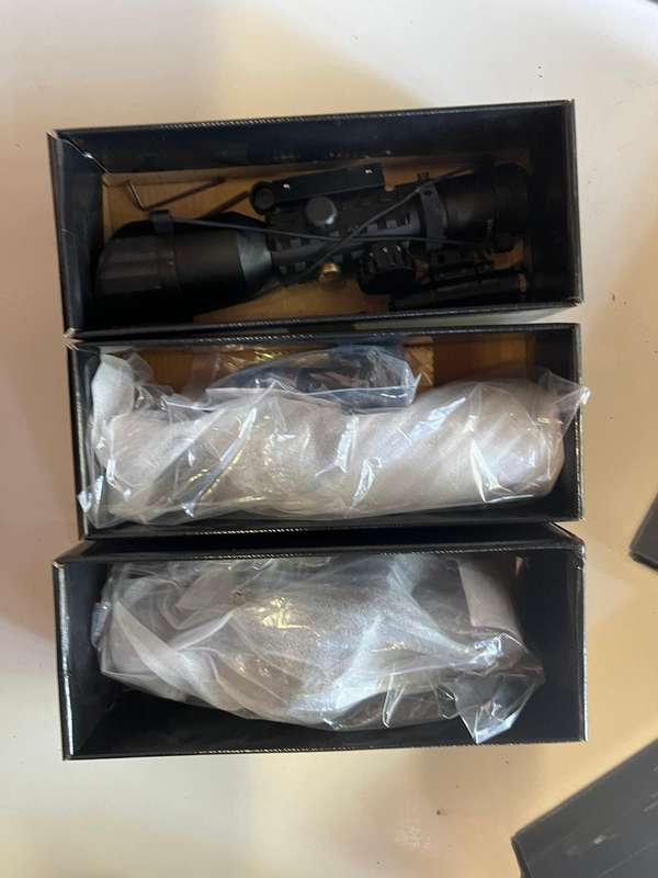 Gun rifle scopes airsoft x 4