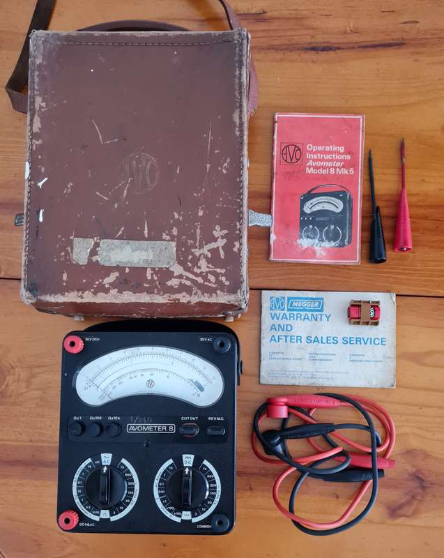 Vintage Avo Meter 8 as per description