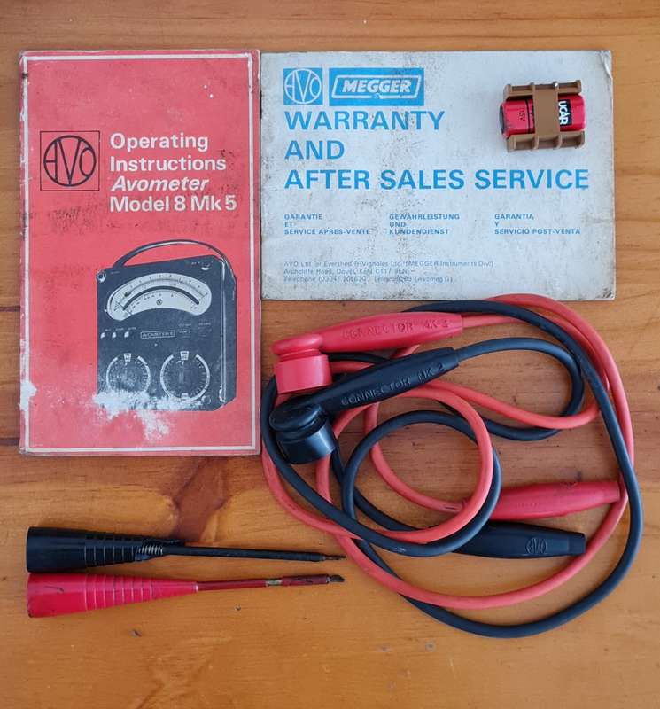 Vintage Avo Meter 8 as per description