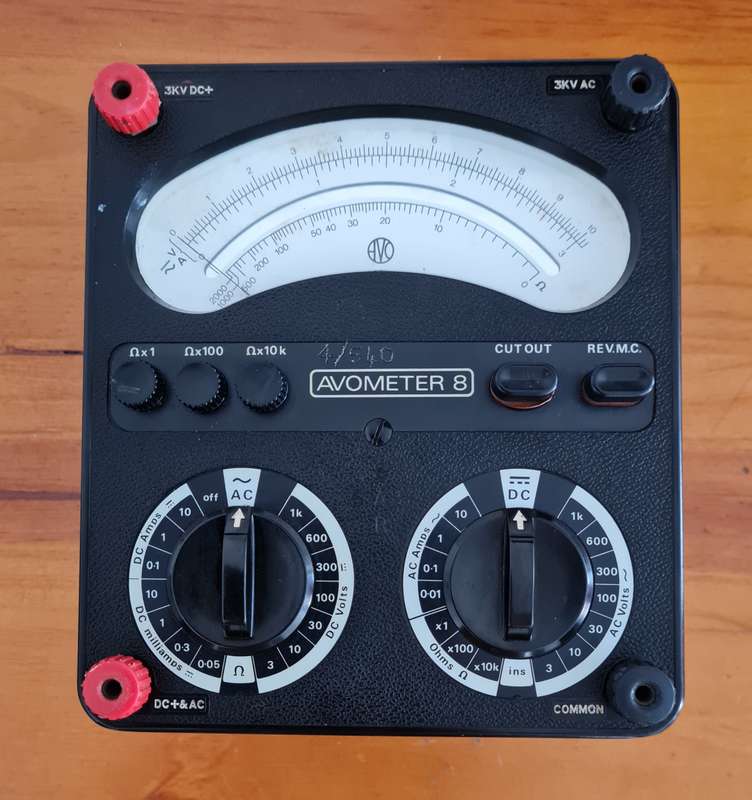 Vintage Avo Meter 8 as per description