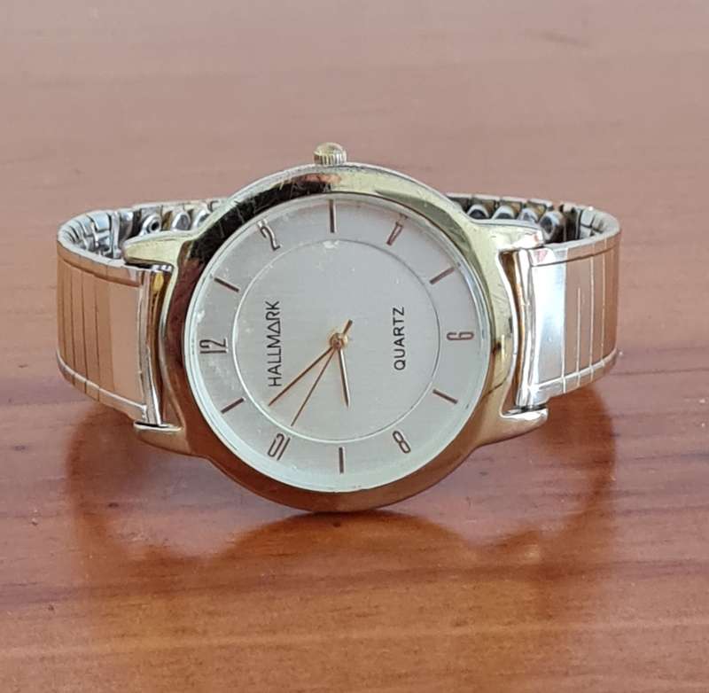 HALLMARK IPS/IPG Gold Plated watch as per description