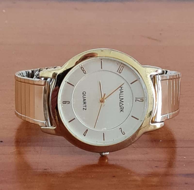 HALLMARK IPS/IPG Gold Plated watch as per description
