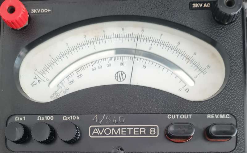 Vintage Avo Meter 8 as per description