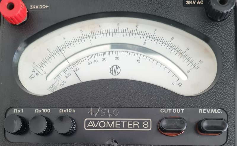 Vintage Avo Meter 8 as per description