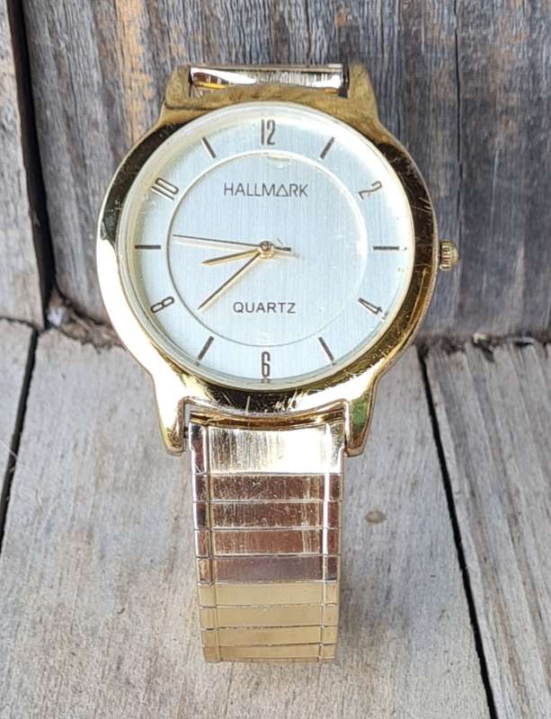 Hallmark IPS/IPG Gold Plated Watch