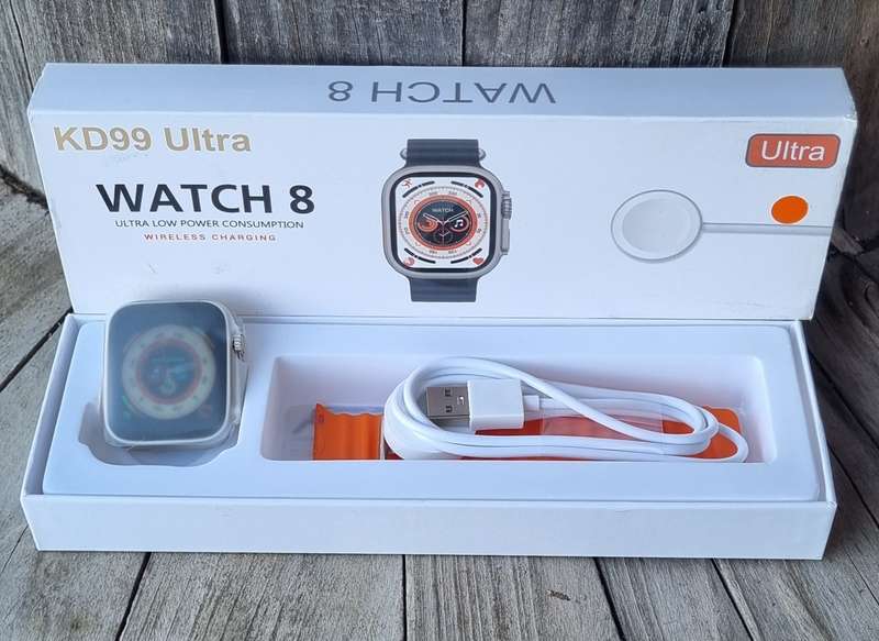 2 x KD99 ULTRA Watch 8 smart watches