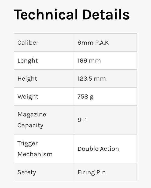 RETAY 84 FS 9mm PAK