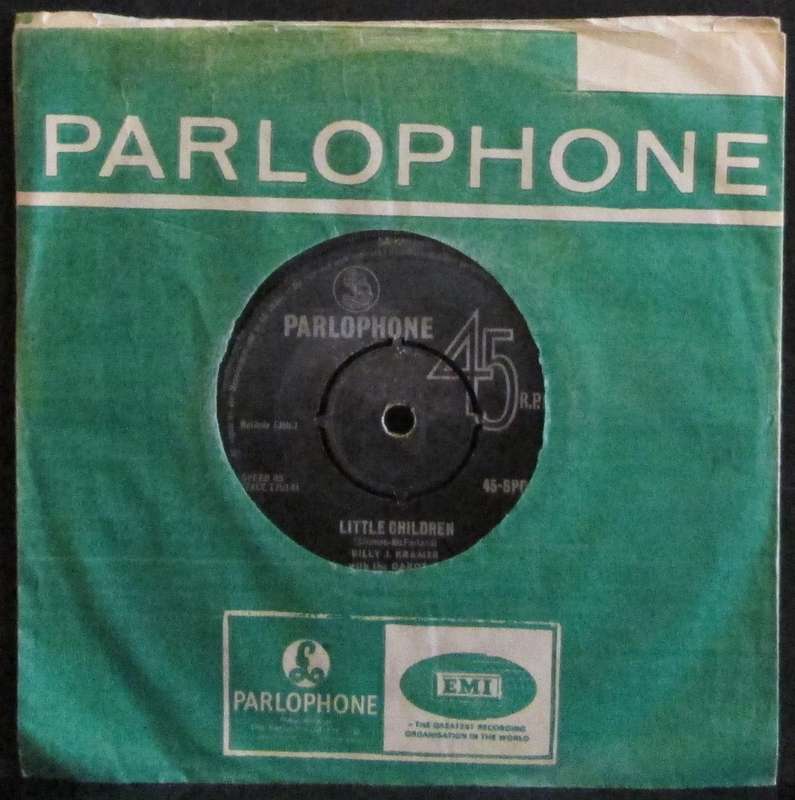 BILLY J. KRAMER with THE DAKOTAS - LITTLE CHILDREN / THEY REMIND ME OF YOU     (7 SINGLE/VINYL)
