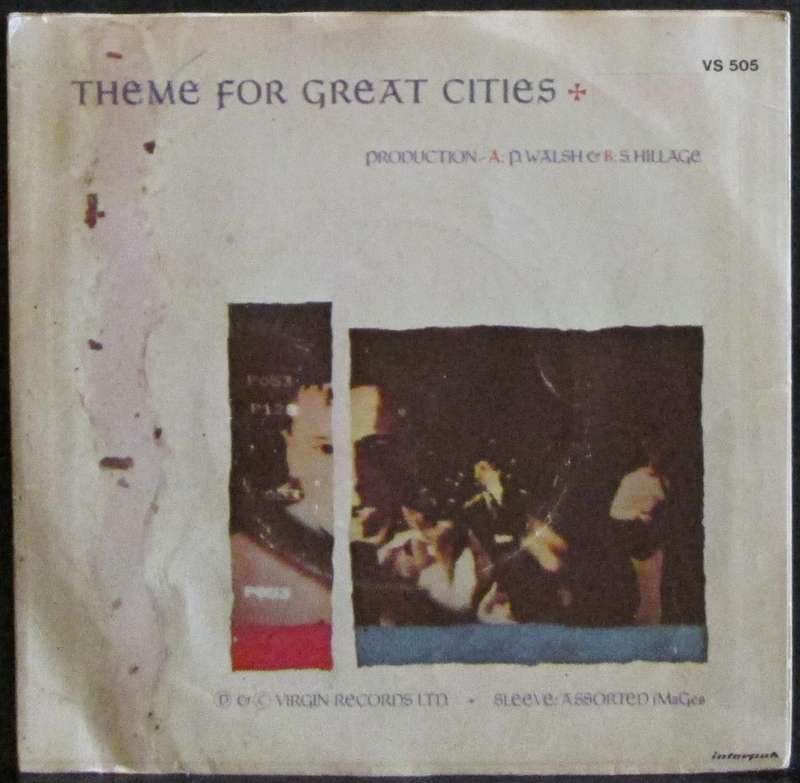 SIMPLE MINDS - PROMISED YOU A MIRACLE / THEME FOR GREAT CITIES (7 SINGLE/VINYL)