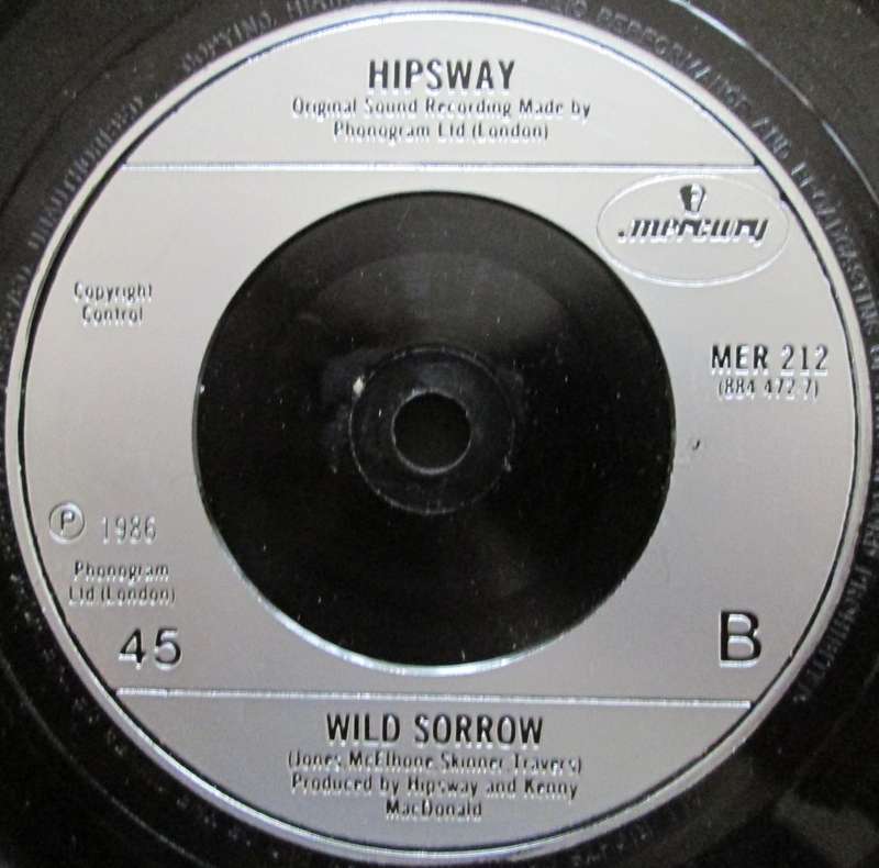 HIPSWAY - THE HONEYTHIEF / WILD SORROW  (7 SINGLE/VINYL)
