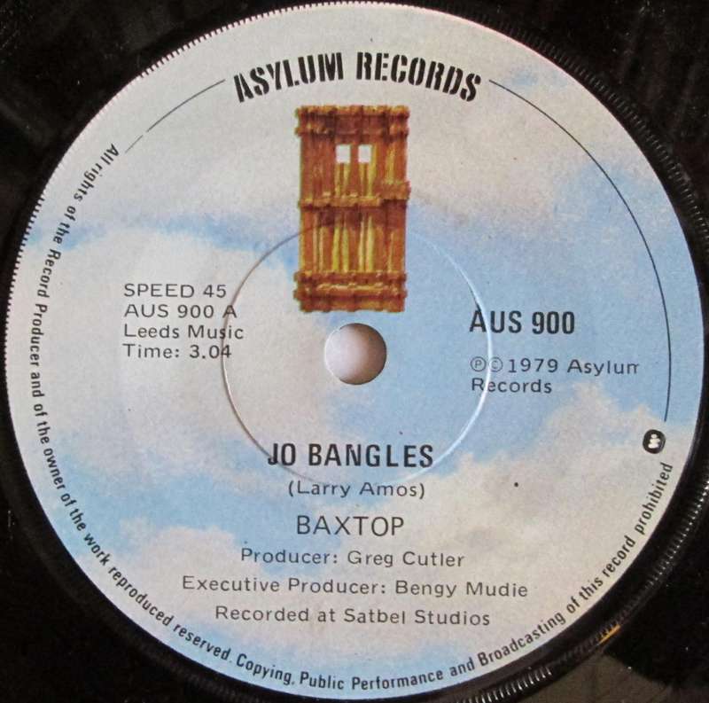 BAXTOP - JO BANGLES / IT DEPENDS  (7 SINGLE/VINYL)
