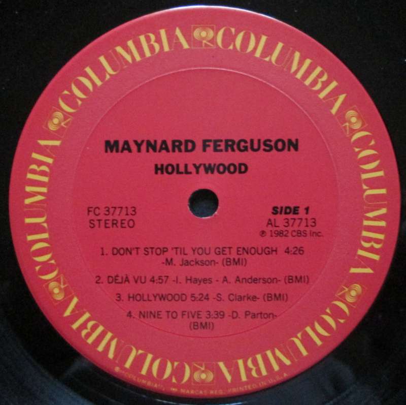 MAYNARD FERGUSON - HOLLYWOOD (LP/VINYL)