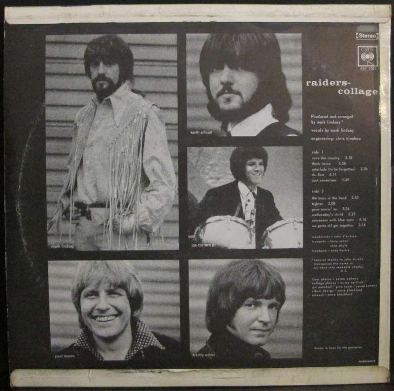 RAIDERS - COLLAGE  (LP/VINYL)