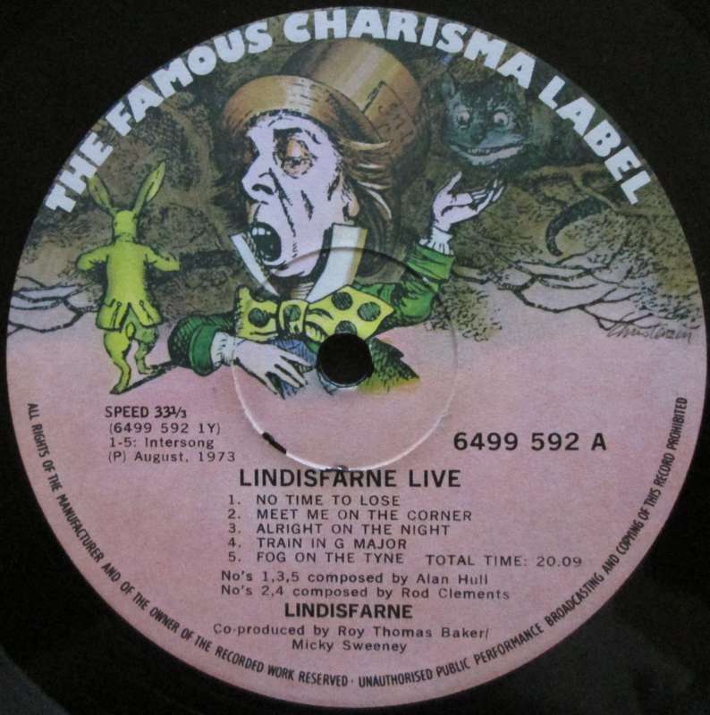 LINDISFARNE - LIVE (LP/VINYL)