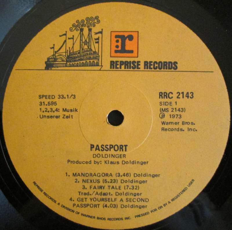 PASSPORT - DOLDINGER (LP/VINYL)