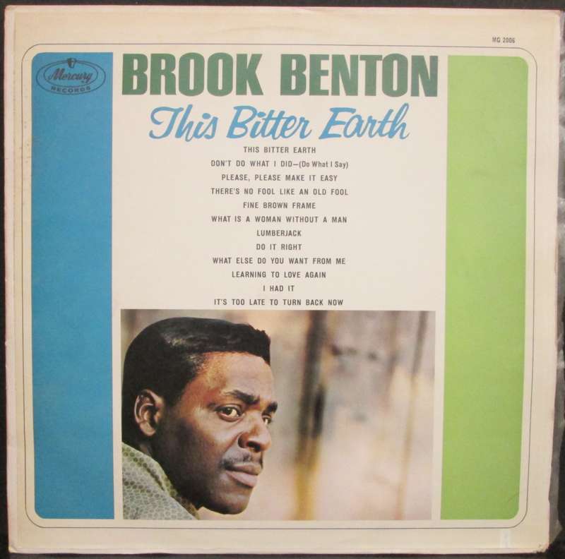 BROOK BENTON - THIS BITTER EARTH (LP/VINYL)