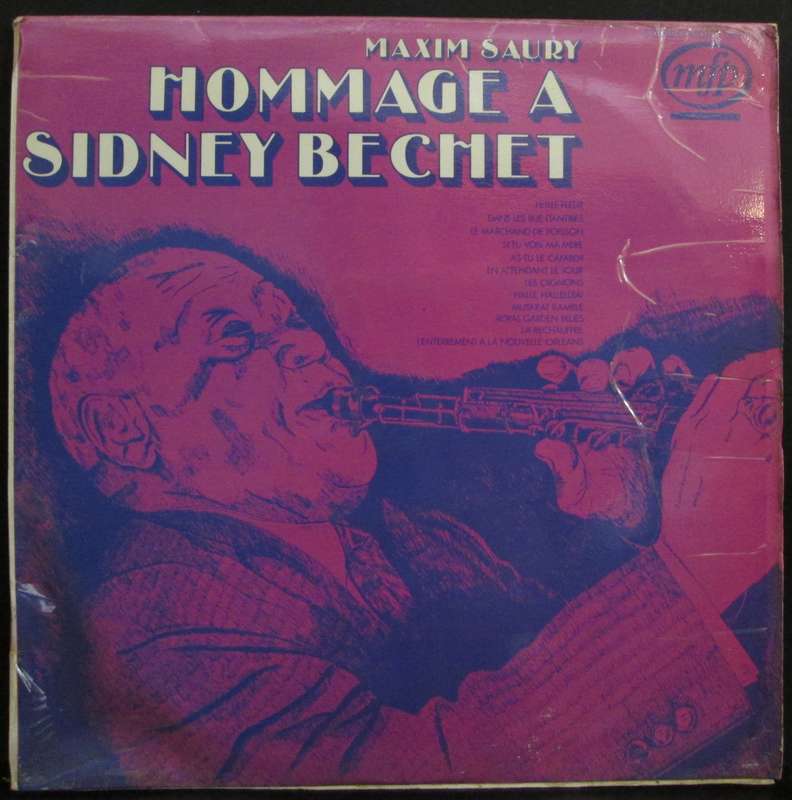 MAXIM SAURY - HOMMAGE A SIDNEY BECHET (LP/VINYL)
