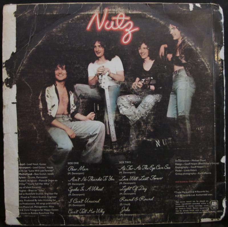 NUTZ - NUTZ (LP/VINYL)