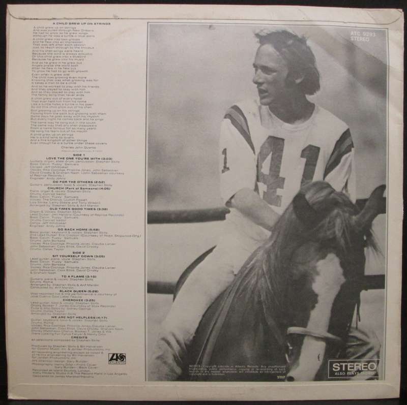 STEPHEN STILLS - STEPHEN STILLS (LP/VINYL)