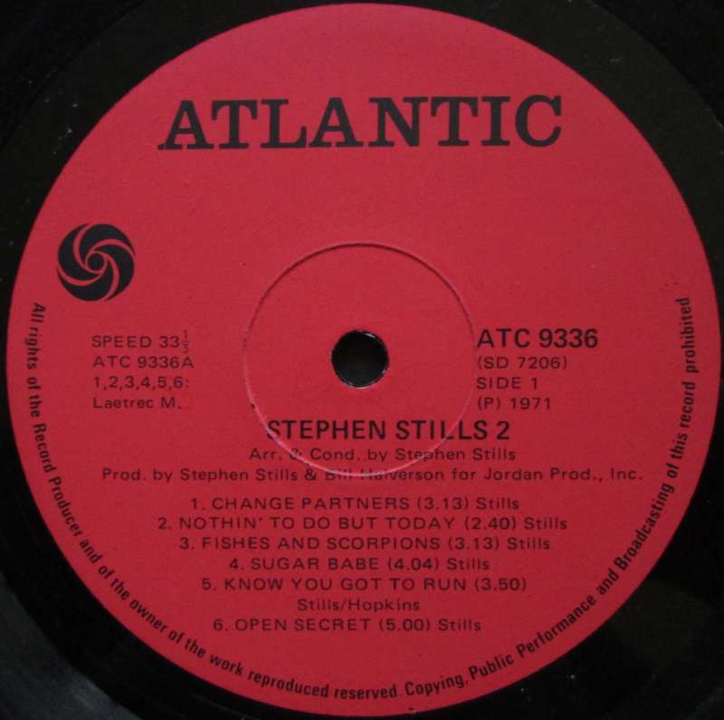 STEPHEN STILLS - STEPHEN STILLS 2 (LP/VINYL)