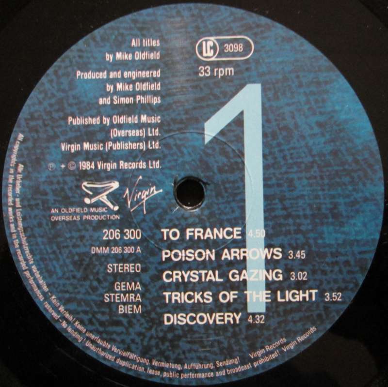 MIKE OLDFIELD - DISCOVERY (LP/VINYL)