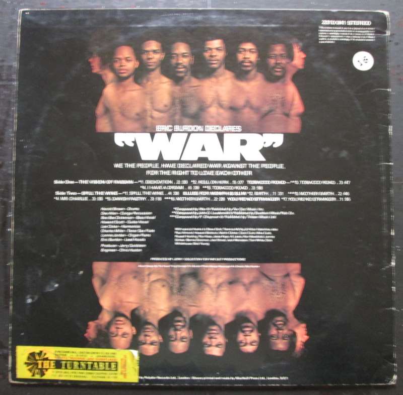 WAR - ERIC BURDON DECLARES WAR (LP/VINYL)