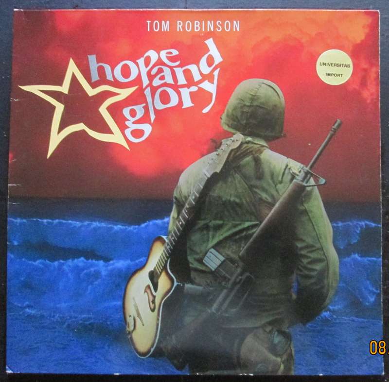 TOM ROBINSON - HOPE AND GLORY  (LP/VINYL)