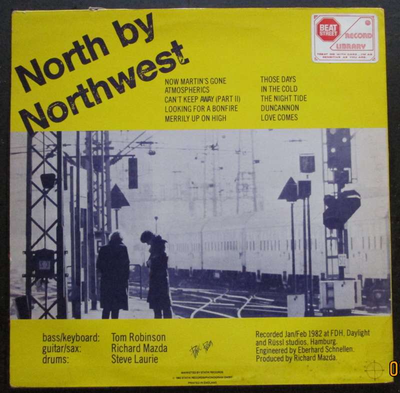 TOM ROBINSON - NORTH BY NORTHWEST (LP/VINYL)