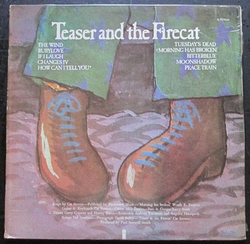 CAT STEVENS - TEASER AND THE FIRECAT  (LP/VINYL)