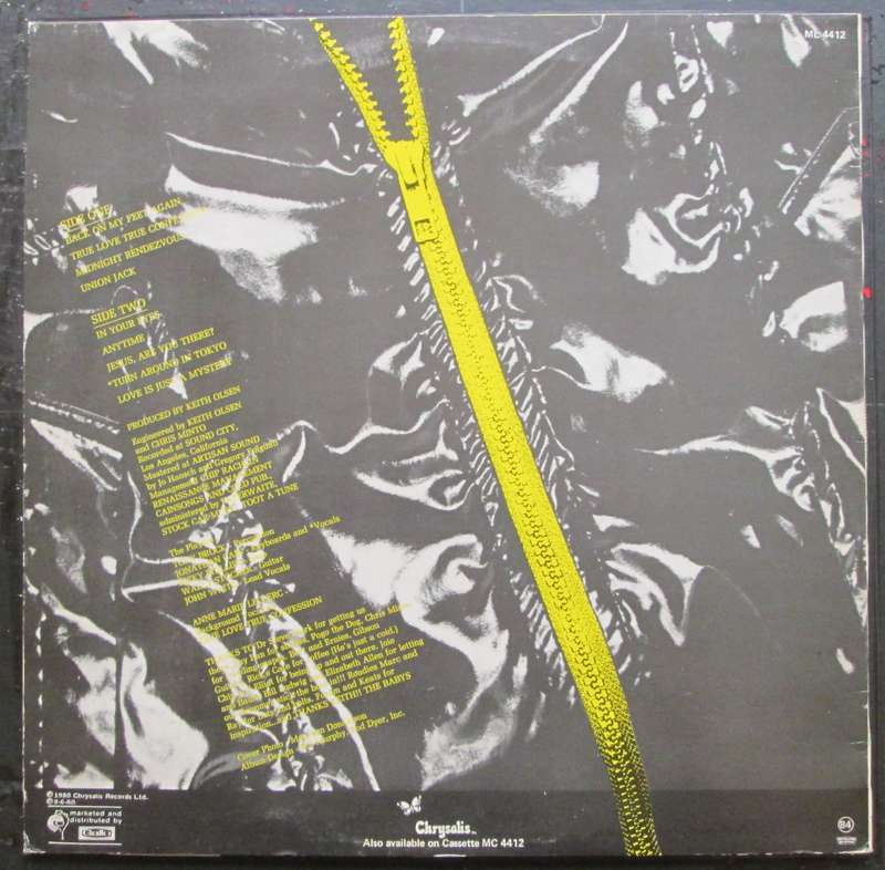 THE BABYS - UNION JACKS  (LP/VINYL)