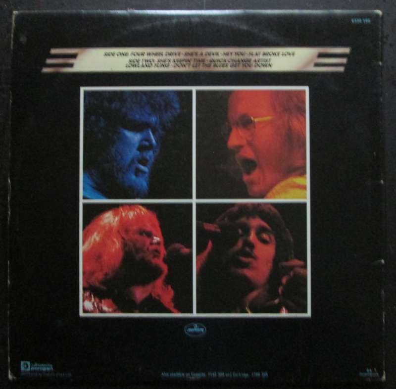 BACHMAN-TURNER OVERDRIVE - FOUR WHEEL DRIVE   (LP/VINYL)