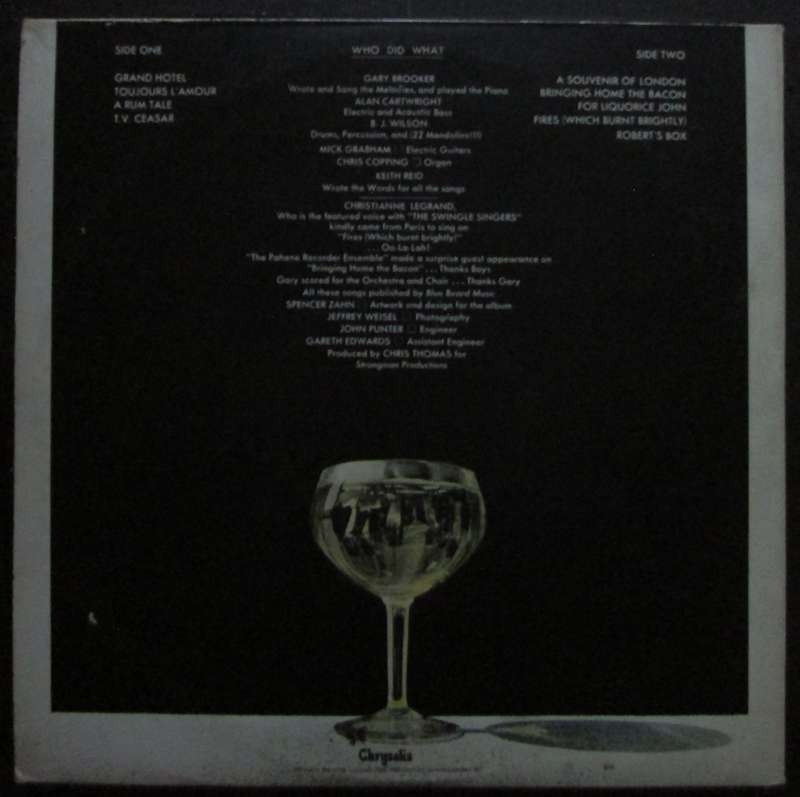 PROCOL HARUM - GRAND HOTEL (LP/VINYL)