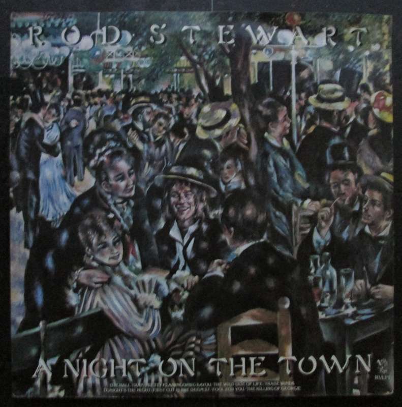 ROD STEWART - A NIGHT ON THE TOWN  (LP/VINYL)