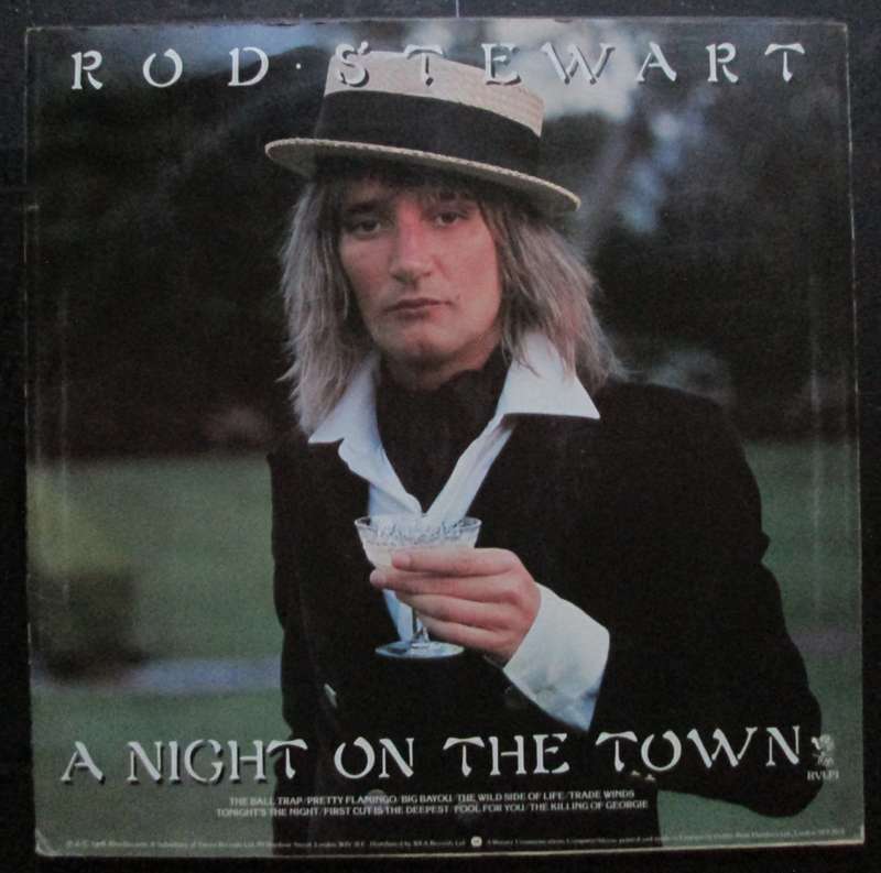 ROD STEWART - A NIGHT ON THE TOWN  (LP/VINYL)