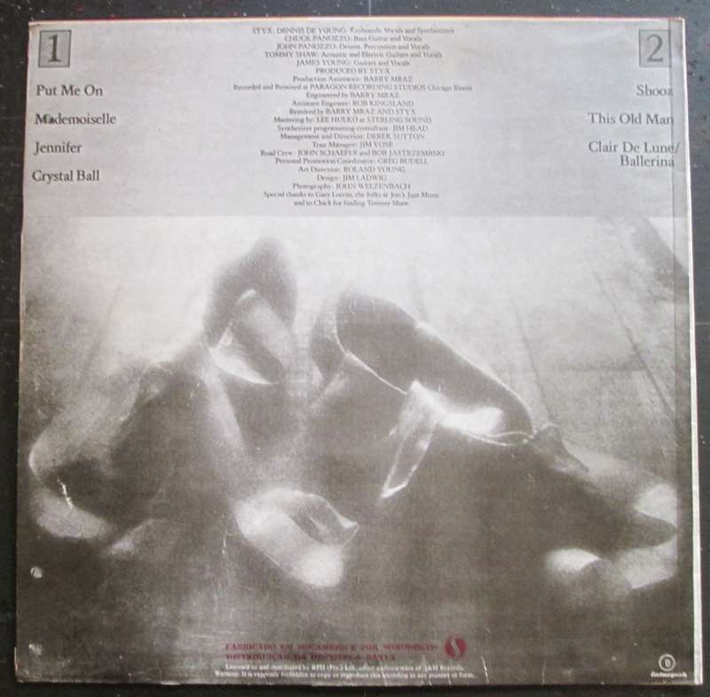 STYX - CRYSTAL BALL   (LP/VINYL)