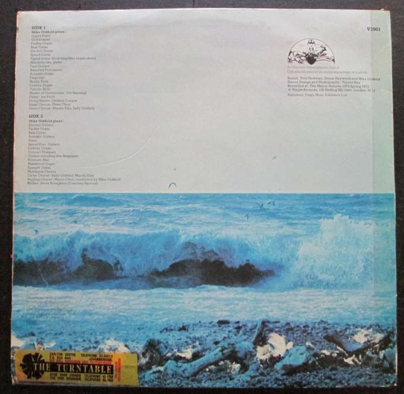 MIKE OLDFIELD - TUBULAR BELLS   (LP/VINYL)