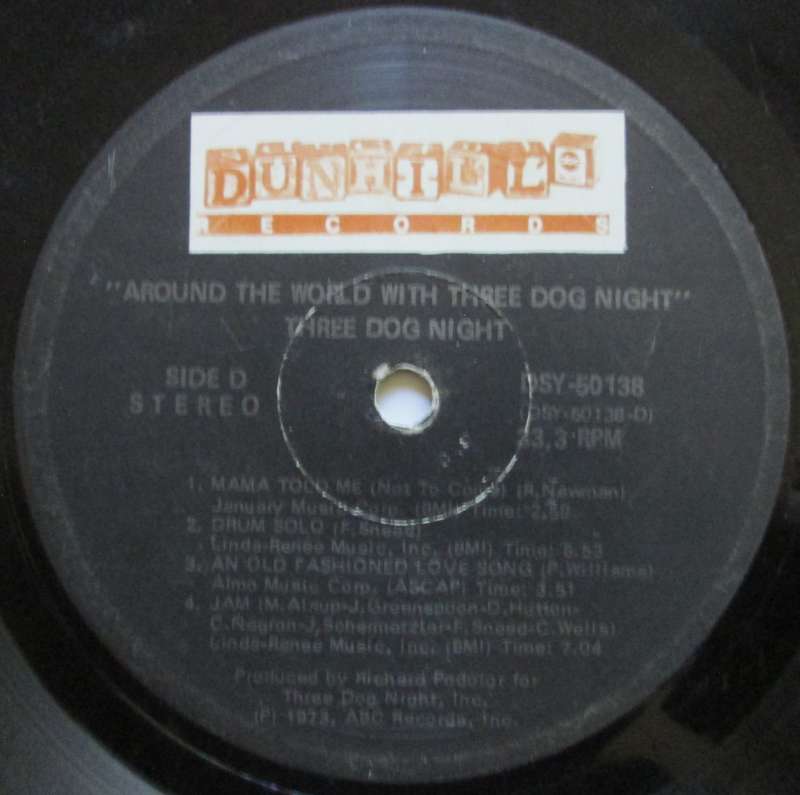 THREE DOG NIGHT - AROUND THE WORLD WITH THREE DOG NIGHT (2xLP/VINYL)