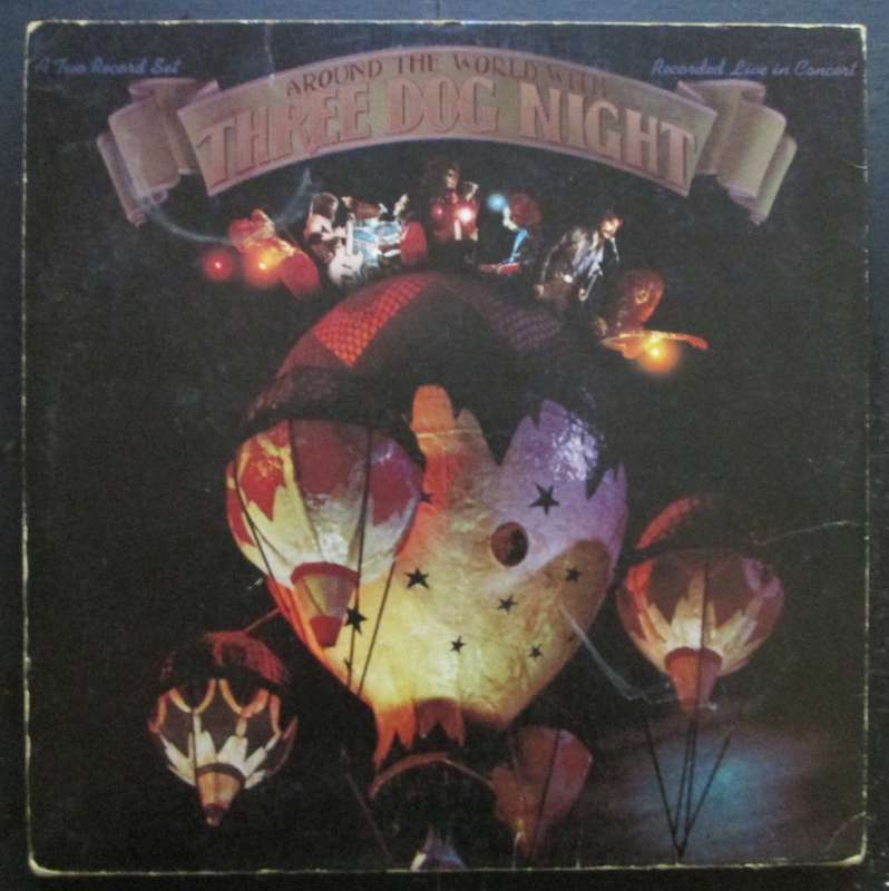 THREE DOG NIGHT - AROUND THE WORLD WITH THREE DOG NIGHT (2xLP/VINYL)