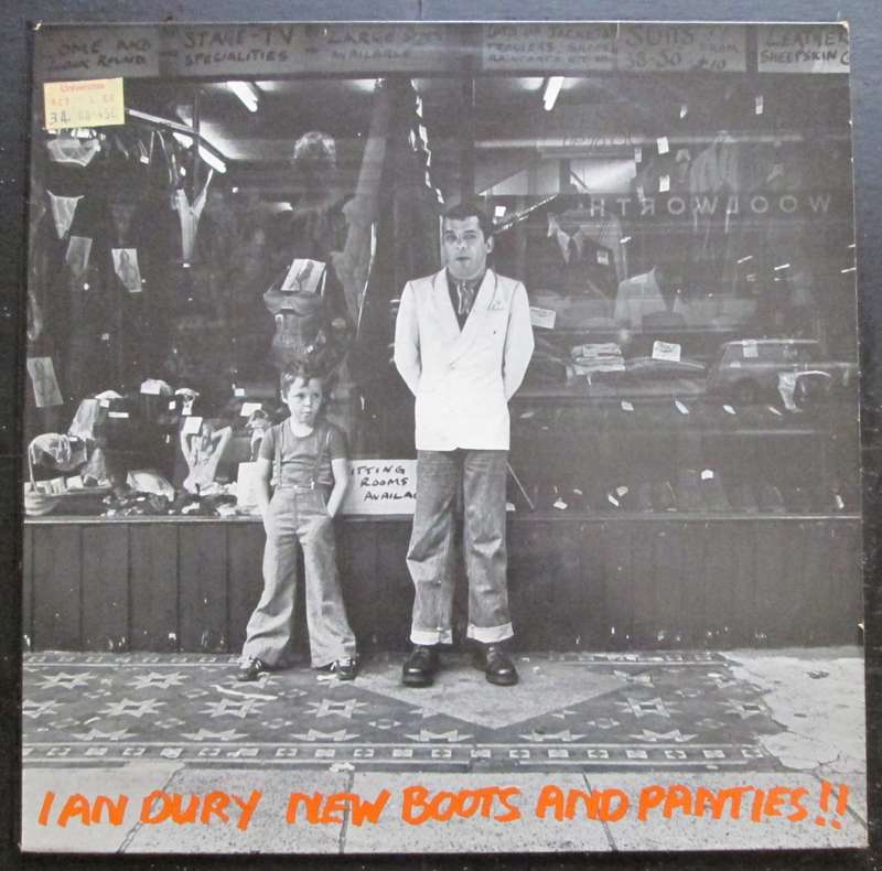 IAN DURY - NEW BOOTS AND PANTIES!!   (LP/VINYL)