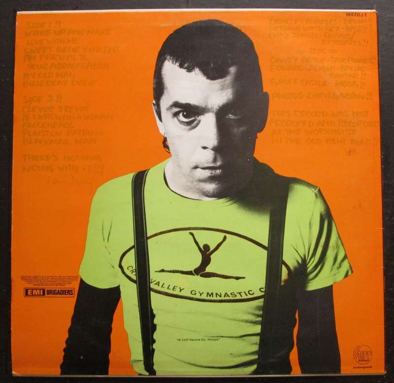 IAN DURY - NEW BOOTS AND PANTIES!!   (LP/VINYL)