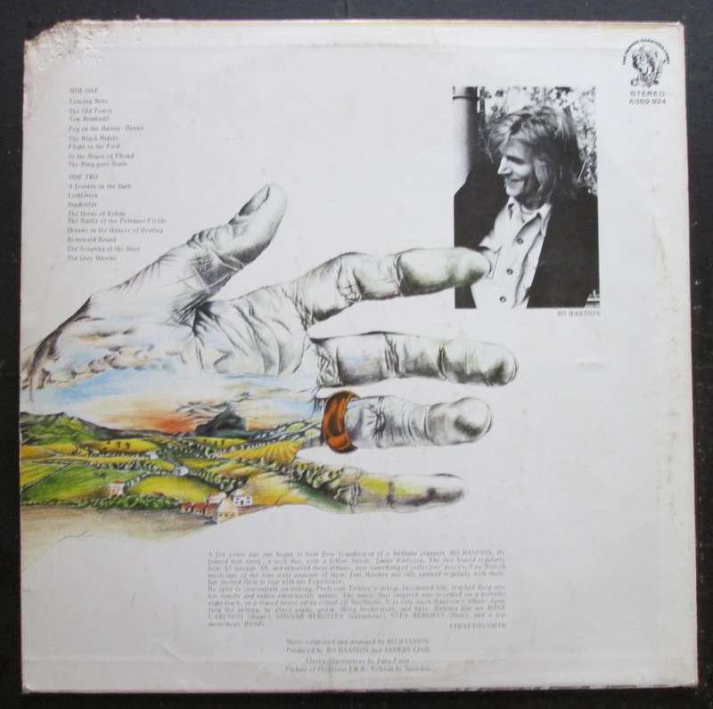 BO HANSSON - MUSIC INSPIRED BY THE LORD OF THE RINGS   (LP/VINYL)