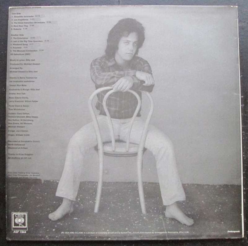 BILLY JOEL - STREETLIFE SERENADE   (LP/VINYL)