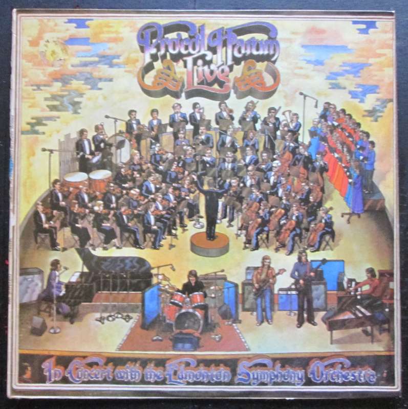 PROCOL HARUM - LIVE IN CONCERT WITH THE EDMONTON SYMPHONY ORCHESTRA  (LP/VINYL)