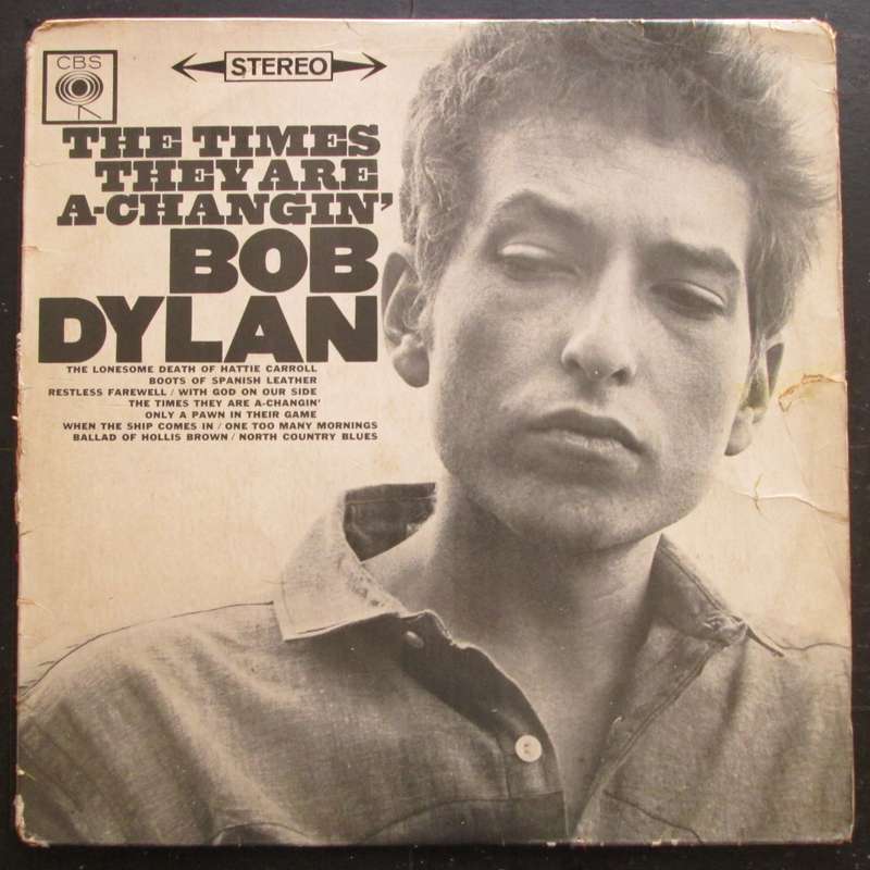 BOB DYLAN - THE TIMES THEY ARE A-CHANGIN  (LP/VINYL)