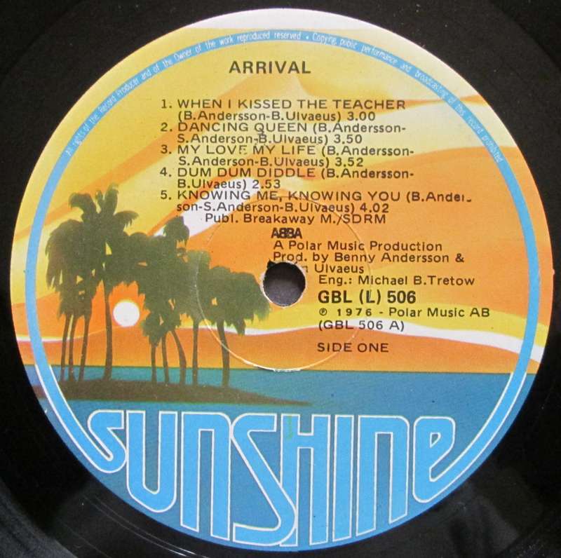 ABBA - ARRIVAL  (LP/VINYL)