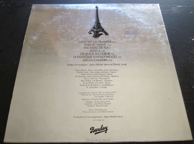 PATRICK JUVET - PARIS BY NIGHT  (LP/VINYL)