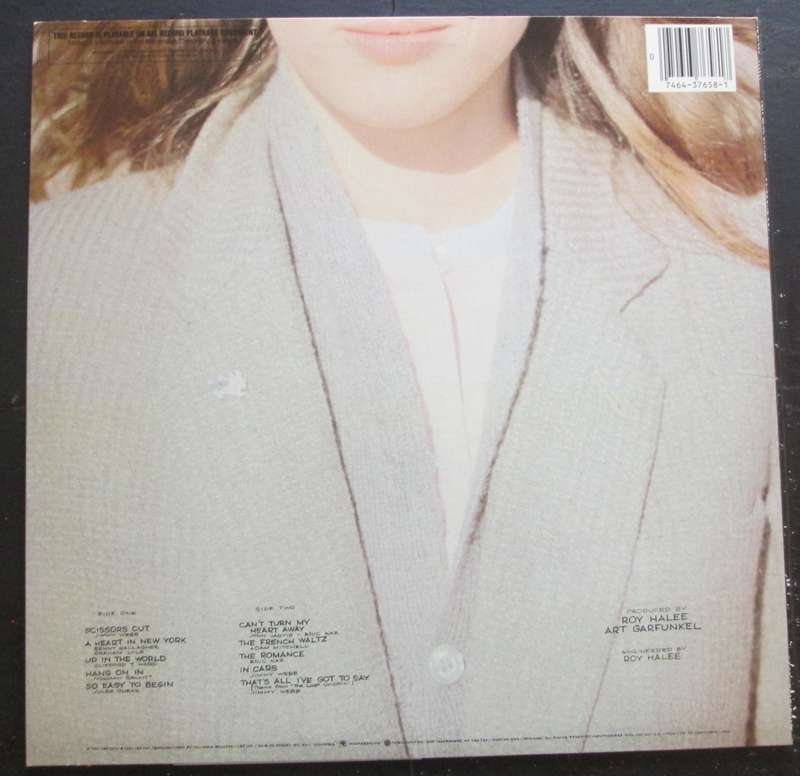 ART GARFUNKEL - SCISSORS CUT (LP) S8 (9013) D(LP/VINYL)