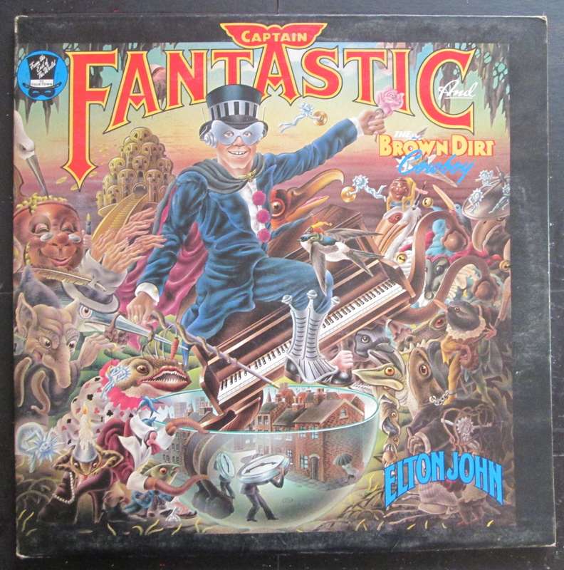 ELTON JOHN - CAPTAIN FANTASTIC & THE BROWN DIRT COWBOY  (LP/VINYL)